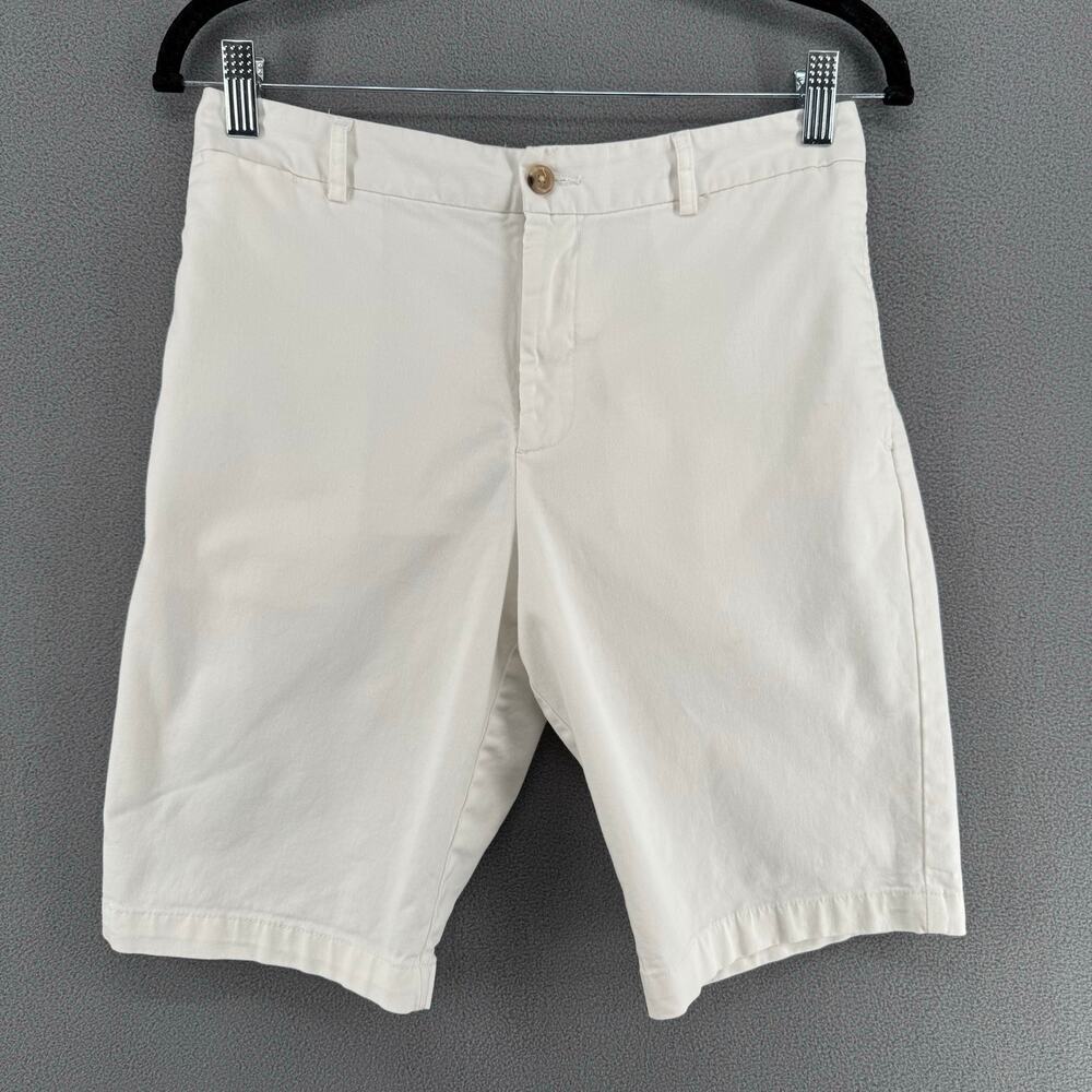Polo Ralph Lauren Bermuda Shorts Kids 18 White Preppy Neutral Spring Summer